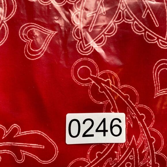 0246 LuLaRoe Valentines Size OS Leggings Red White Flowers and Hearts  P… - Picture 4 of 5